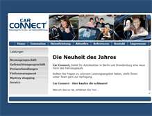 Tablet Screenshot of car-connect-service.de
